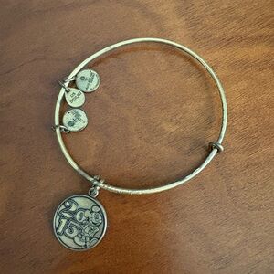 Gold Bangle Bracelet 2015 Disney Alex and ani